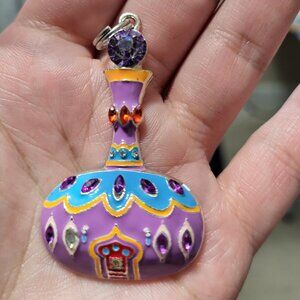 Charm for Necklace or Keychain - Jeannie Bottle